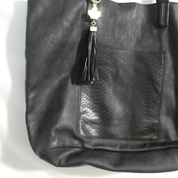 VICTORIA'S SECRET | Tote With Single Button Closure Top | Side Pocket - Picture 6 of 16